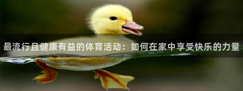u球体育直播：最流行且健康有益的体育活动：如何在家中享受快乐的力量