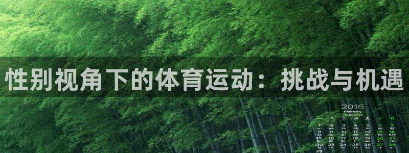 u球体育官网：性别视角下的体育运动：挑战与机遇